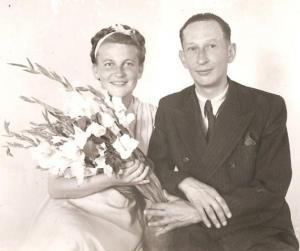 Krystyna i Janusz 1945