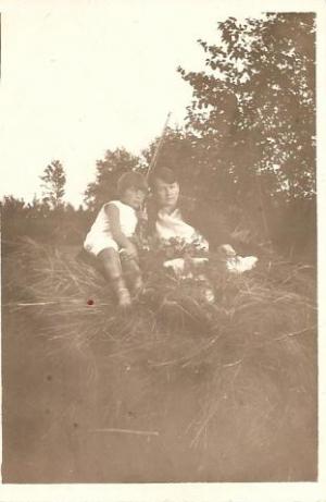 Z mamą - Nadzieją, rok 1926