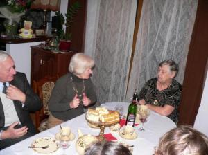 Wuj Renek, ciotka Krysia i babcia Ewa... Wizyta rodzinna.