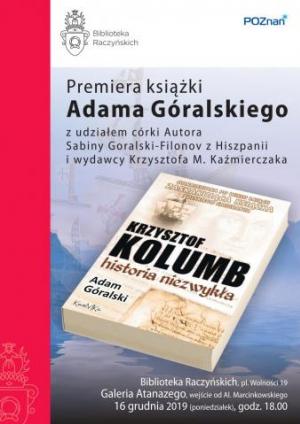 Premiera ksiazki Taty, "KRZYSZTOF KOLUMB, HISTORIA NIEZWYKLA" Biblioteka Raczynskich. 16.12.2019. Poznan.