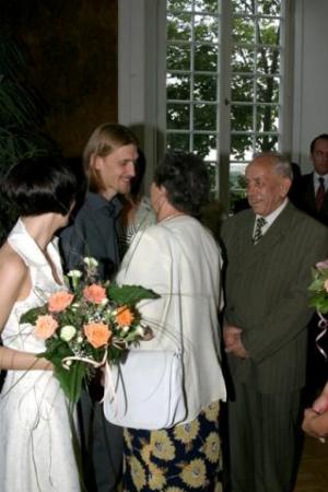 na ślubie Kasi i Sergieja, 2005