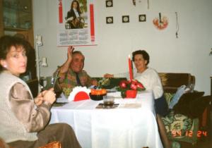 Bronisław z Anną i Teresą, 1994