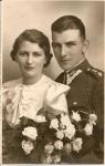 ślub ze Stanisławem Uzdowskim 4.07.1937r.