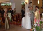 ks. Grzegorz udziela ślubu mojemu synowi Sławkowi