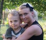 Z synkiem Boryskiem maj 2011 r.