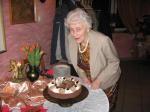 90. urodziny - tort