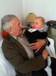 Z wnukiem - Tymonem, Październik 2011.