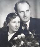 Ślub z Jerzym Ratajczak - 23.12.1953 rok
