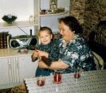 Babcia z Damiankiem